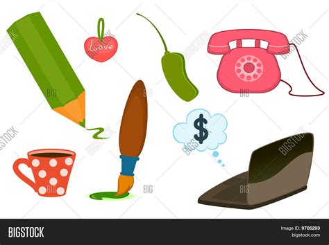 Set Child Objects Vector And Photo Free Trial Bigstock