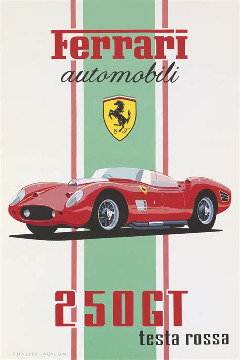 Pin Op Historic Ferrari