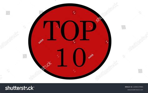 Top 10 Best Ten List Winner Stock Illustration 2244137993 Shutterstock