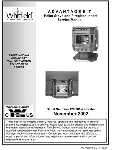 Whitfield Technical Service And Troubleshooting Manuals Available Now