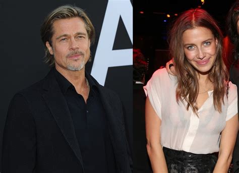 Brad Pitt And Year Old Nicole Poturalski Were Reportedly Flirty At A Party Over A Year Ago