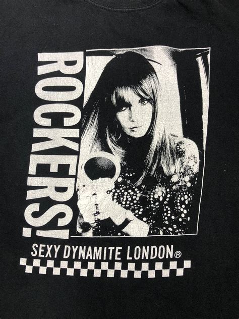Rockers Japanese Vintage Rockers Sexy Dynamite London With Big Logo