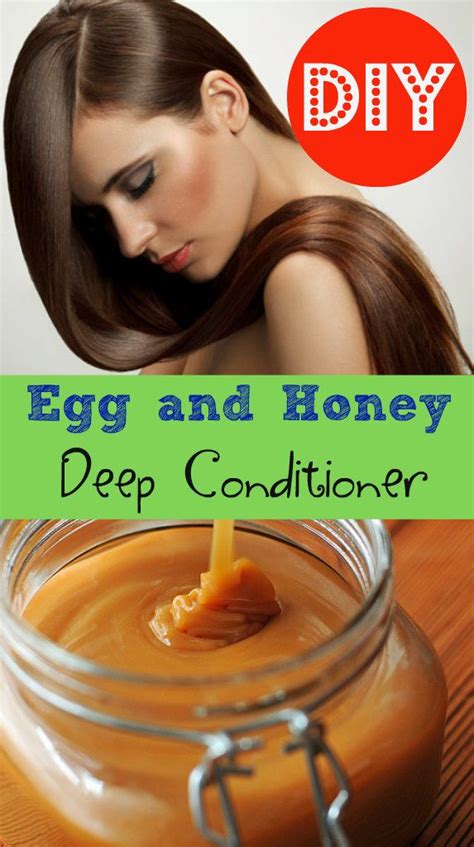 You can also add other ingredients to the hair mask recipes for different hair conditions. DIY: Egg and Honey Deep Conditioner | Diy hair ...