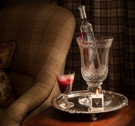 Luxury Red Cherry Gin Infusion And Hand Poured Candle By Sloane Home