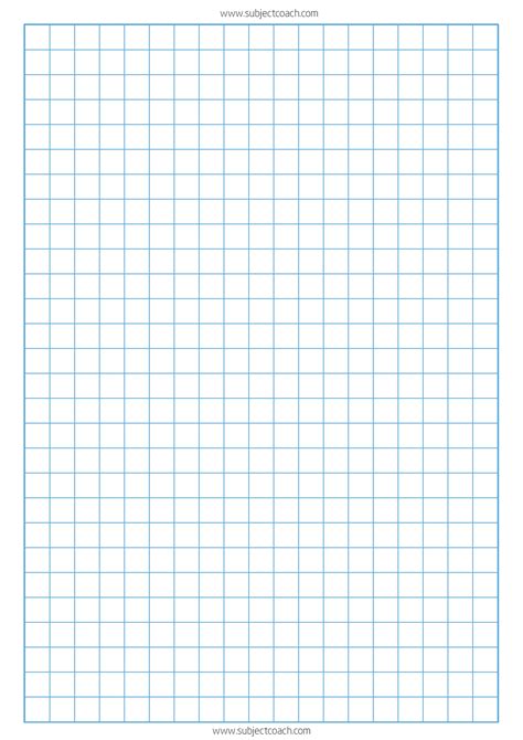 Printable Grid Paper Full Page