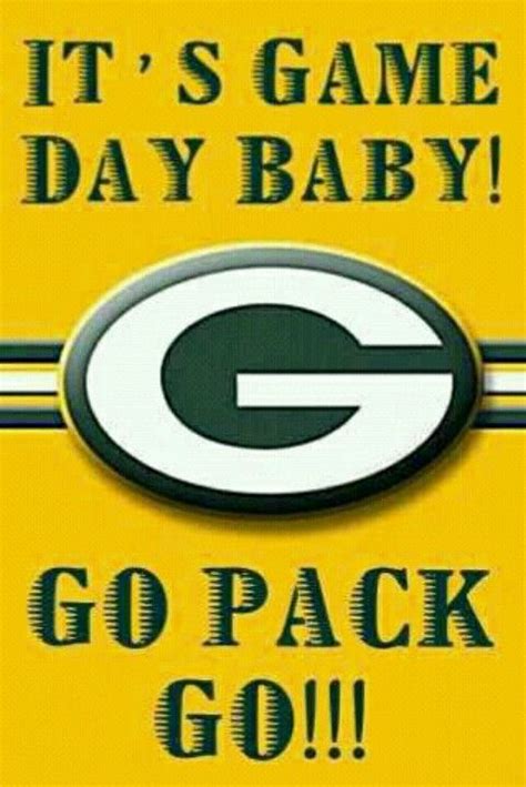 Game Day Green Bay Packers Funny Green Bay Packers Logo Green Bay