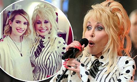 dolly parton denies her arms are covered in tattoos daily mail online
