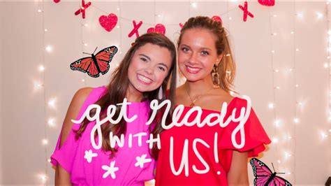 Get Ready With Me My Big For Sorority Date Party Youtube