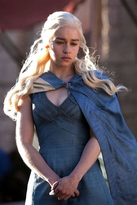 Emilia Clarke As Daenerys Targaryen In Game Of Thrones 2014 Emilia