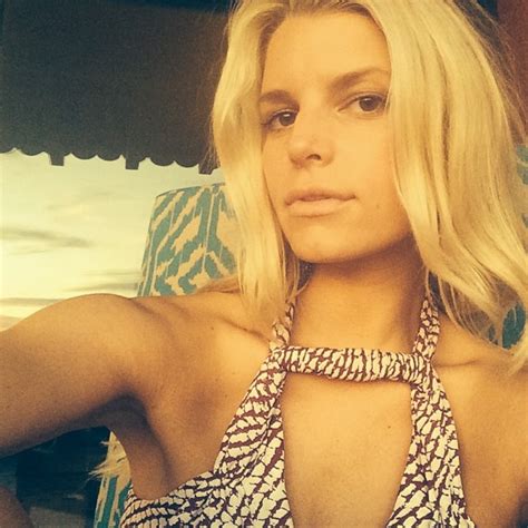 Jessica Simpson Celebrates Her Birthday With A Selfie Picture Jessica Simpson Through The