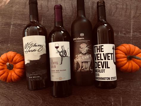 Hallowine Halloween Wine Picks Halloween Wine Dry Red Wine Wine