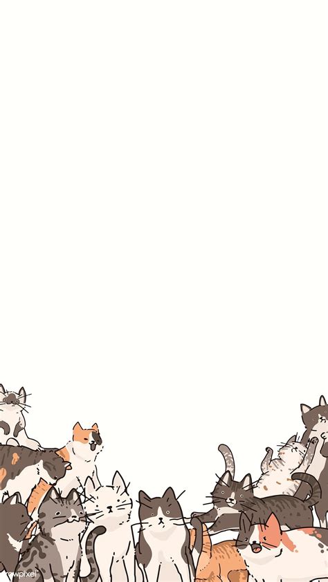 Cute Cartoon Dogs And Cats Wallpapers Wallpaper Cave