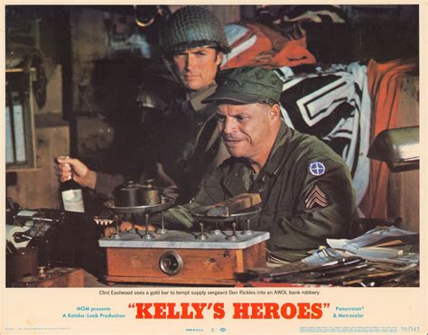 Kellys Heroes Original 1970 Us Scene Card Posteritati Movie Poster