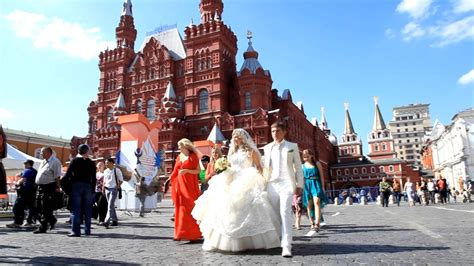 Wedding In Moscowrussian Tradition Youtube