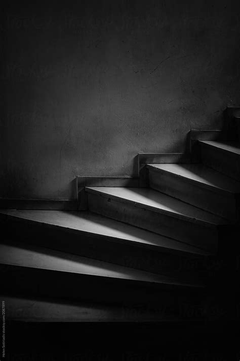 Dark Staircase By Helen Sotiriadis