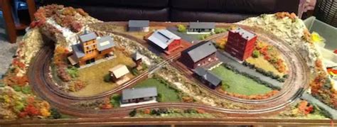 Small N Scale Train Layout