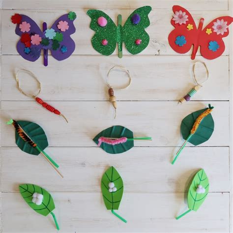 Life Cycle Of A Butterfly Craft Tree Someones Mum Butterfly Crafts