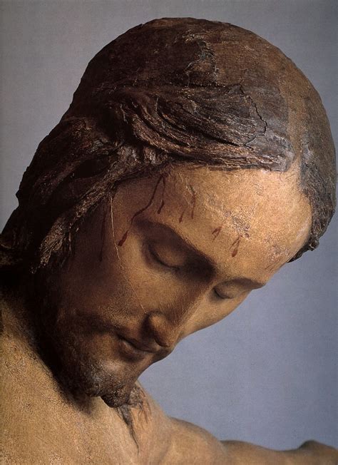 Michelangelo Wooden Crucifix1493 1494 Sspirito Floren Flickr