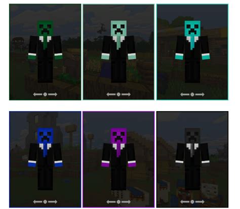 Office Creepers Minecraft Skin Pack