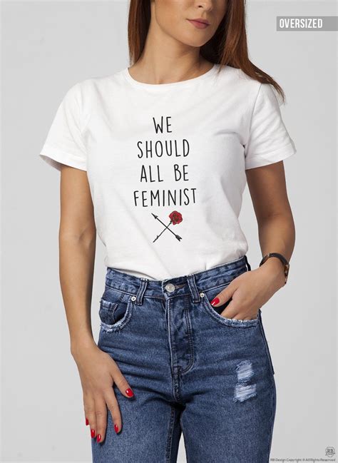 Women S Feminist T Shirt With Sayings WTD T Shirts With Sayings