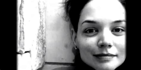 Katie Holmes Shares Cool Artsy Selfie On Her Instagram Story