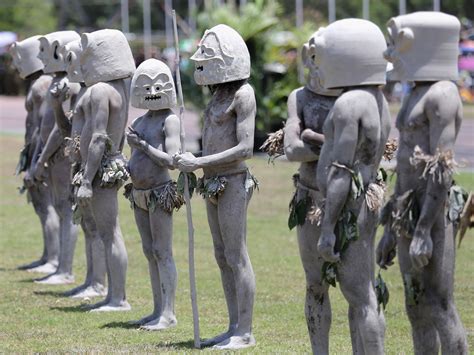 Asaro Mudmen In Papua New Guinea Picture Of The Day World News
