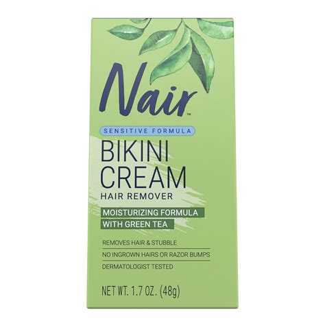 Nair Hair Remover Bikini Cream Sensitive Formula Oz Walmart Com Walmart Com