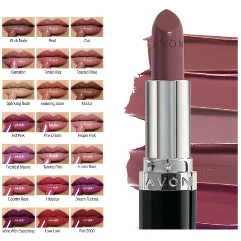 Avon True Colour Lipstick 3 6g Lasting Rich Vibrant Colour Various Shades Ebay Avon