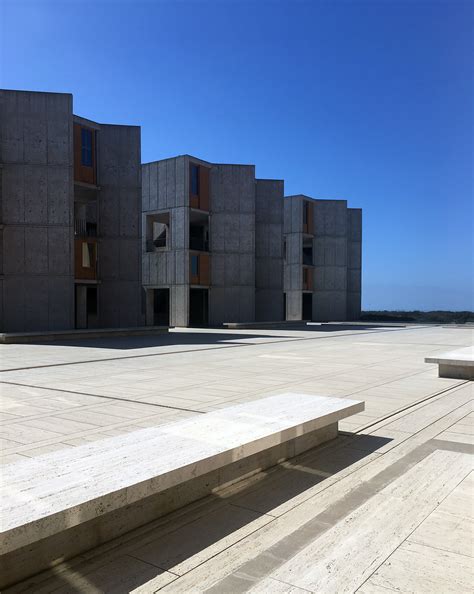 Visiting The Salk Institute By Lou Kahn Life Of An Architect