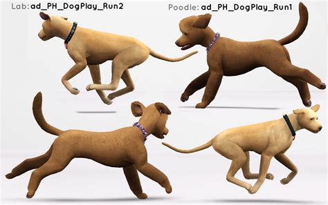 Mod The Sims Dog Play Poses For Large And Small Dogs