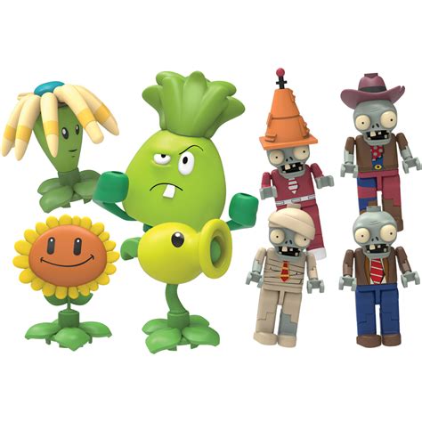 Knex Plants Vs Zombies Mystery Figures 1 My Geek Box