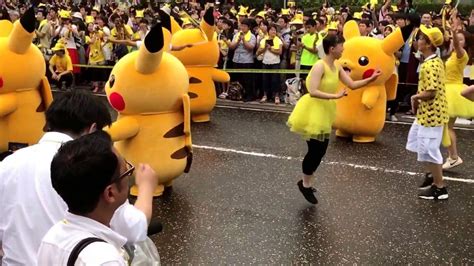 Pikachu Festival Parade 2017 In Yokohama Japan Youtube