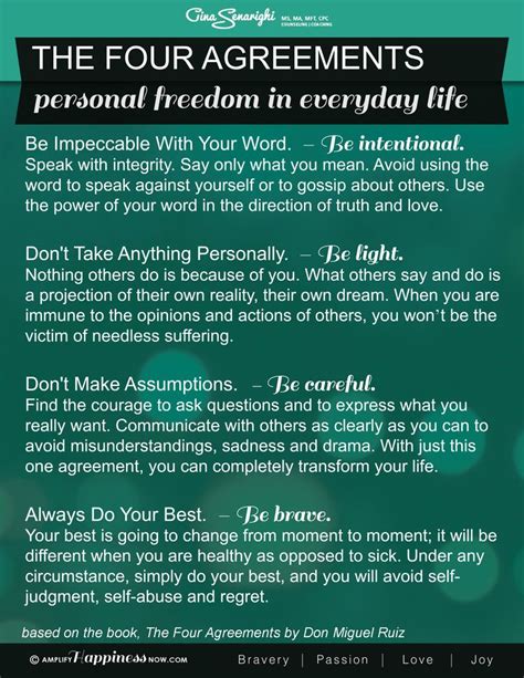 The Four Agreements Quotes Pdf Quotesgram