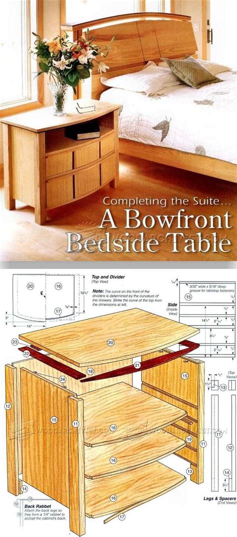 Bedside Table Plans Furniture Plans And Projects