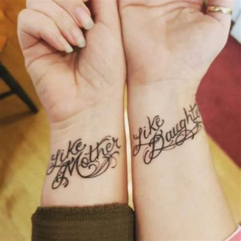Touching Mother And Daughter Tattoos That Will Melt Your Hearts All