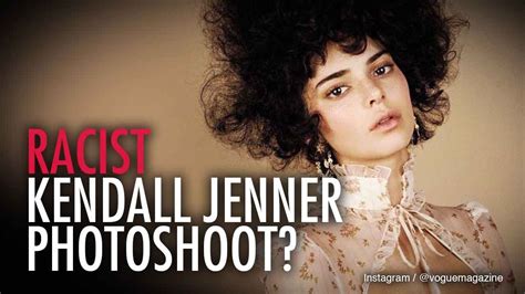 Vogue Apologizes For Kendall Jenner Afro Shoot Martina Markota