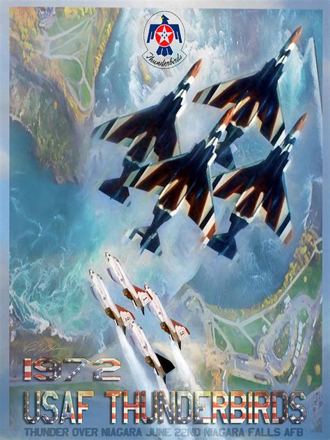 Thunderbirds Poster Digital Art By Peter Chilelli Fine Art America