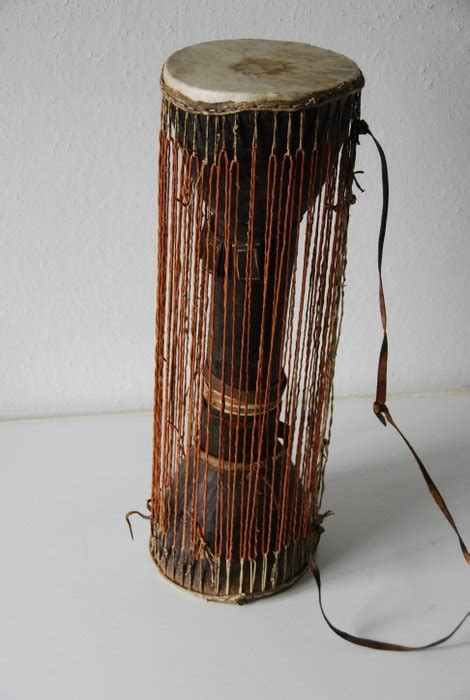 African Hourglass Drum Donno Ghana Catawiki