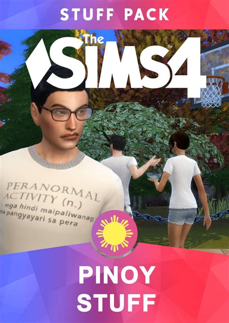 The Sims 4 Pinoy Stuff Pack Fanmade Pack Sims 4 Sims Sims 4 Mods