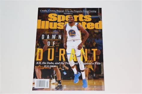 Kevin Durant Sports Illustrated Issue Golden State Warriors