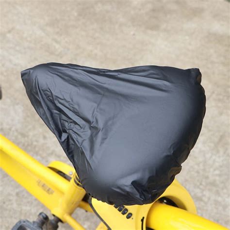2pcs Waterproof Bike Seat Rain Cover Elastic Rain And Dust Resistant Dust Cover Bicycle