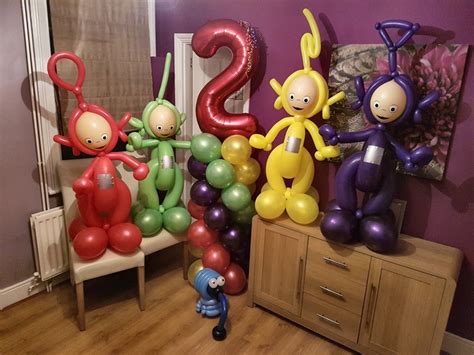 Folienballon Teletubbies Laa Laa Heliumballon Luftballon