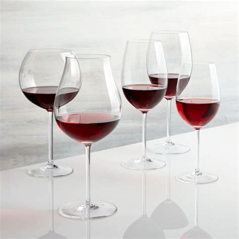 Vineyard Red Wine Glasses Crate And Barrel
