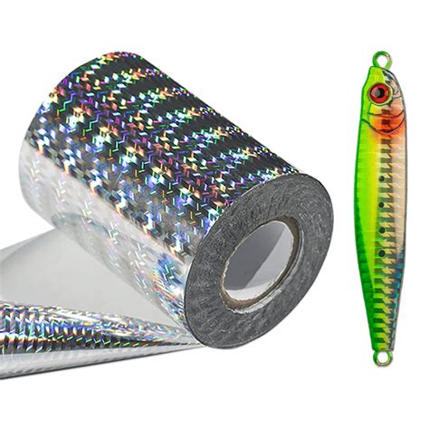 Free Shipping Holographic Hot Stamping Foil Paper For Fishing Lure Bait