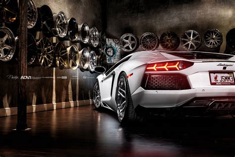 Stunning Lamborghini Aventador On Adv1 Wheels Gtspirit