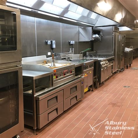 Albury Stainless Steel Hospitality Kitchen Designs At Albury