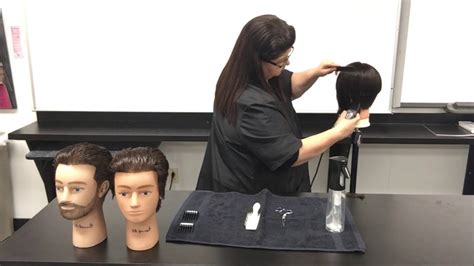 Mannequin Prep For California State Board Barber Haircut Youtube