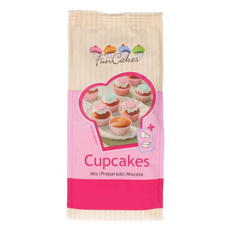 Funcakes Bakmix Voor Cupcakes 500g Juffrouw Taart Winsum