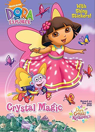 Crystal Magic Dora The Explorer Hologramatic Sticker Book