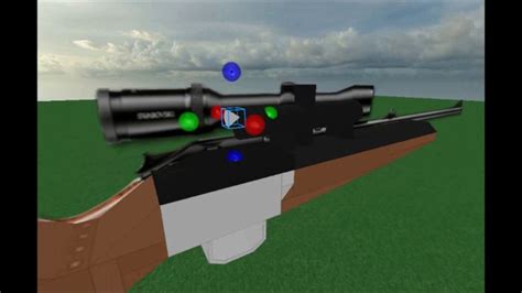 Roblox Blaser R93 Sniper Rifle Speed Build Youtube